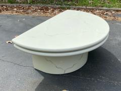 MODERN REVOLVING FAUX MARBLE COFFEE TABLE - 1951578