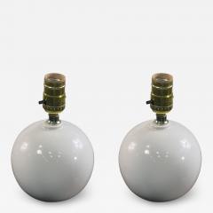 MODERN WHITE CERAMIC BALL LAMPS - 3409799