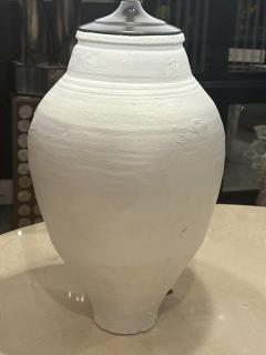 MODERN WHITE PLASTER LAMP - 3374256