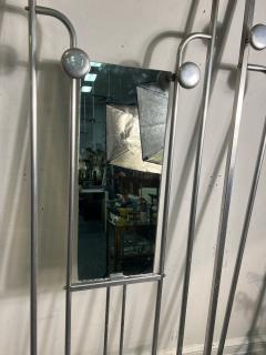 MODERNIST ALUMINUM ART DECO HALL RACK - 4133653