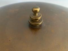 MODERNIST BRONZE AND BRASS ART DECO DESK LAMP - 2351769