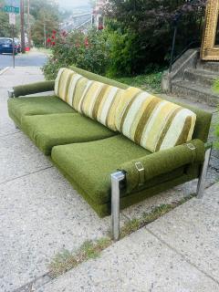 MODERNIST CHROME FRAMED COUCH - 3319923