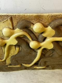 MODERNIST DANCERS WALL SCULPTURE - 2892116