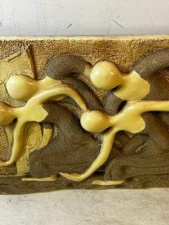 MODERNIST DANCERS WALL SCULPTURE - 2892125
