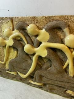 MODERNIST DANCERS WALL SCULPTURE - 2892129
