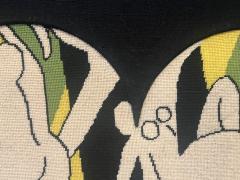 MODERNIST NUDE CUBIST NEEDLEPOINT - 4112963