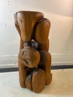 MODERNIST ORGANIC WOOD SCULPTURE - 2492642