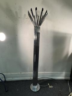 MODERNIST TUBULAR CHROME SPRAY FLOOR LAMP - 4496363