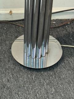 MODERNIST TUBULAR CHROME SPRAY FLOOR LAMP - 4496370