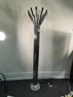 MODERNIST TUBULAR CHROME SPRAY FLOOR LAMP - 4496379
