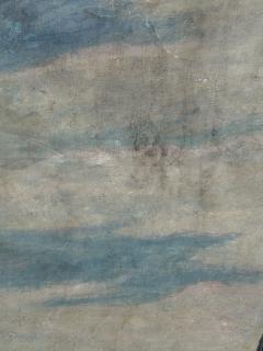MONUMENTAL ANTIQUE PORTRAIT OF A KNIGHT ON A SHIP AT SEA SIGNED DATED 1925 - 4578498