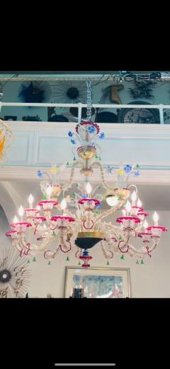 MONUMENTAL ELABORATE MURANO CHANDELIER - 1258469