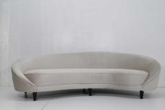 MUNARI Federi Italian Style Serpentine Sofa in Holly Hunt Silk and Camel Hair - 1510765