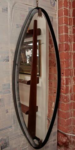 Ma 39s Oversized Iron Brass Oval Mirror - 500539