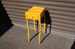 Maarten Baas Yellow Orange Clay Collection Side Table with Drawer by Maarten Baas - 2778090