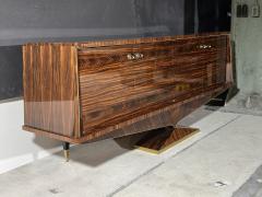 Macassar Ebony French Credenza by N F Ameublement 1950 - 3625491
