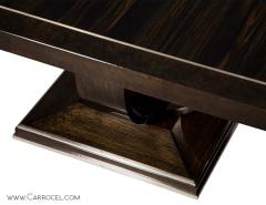Macassar Ebony Square Walnut Dining Table - 1994973