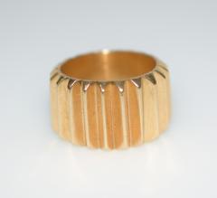 Machine Age Gold Cog Ring - 1124282