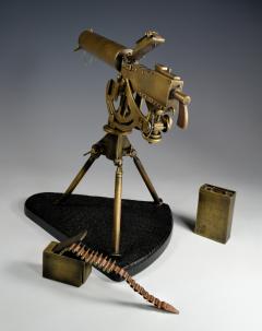 Machine Gun Model Trench Art Style Sculpture - 2107541