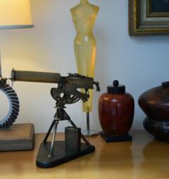 Machine Gun Model Trench Art Style Sculpture - 2108310