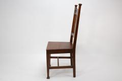 Mackay Hugh Baillie Scott Shapland Petter A Top Quality Glasgow School Oak Arts Crafts Hall Chair - 4185709