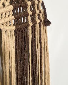Macram wall tapestry Spain circa 1970 - 4211145