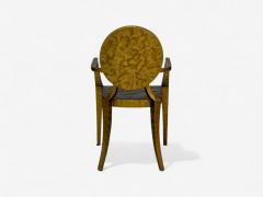 Made Goods Hammered Gilt Iron Six Daphne Dining Chairs Philippines 21st C  - 4283266