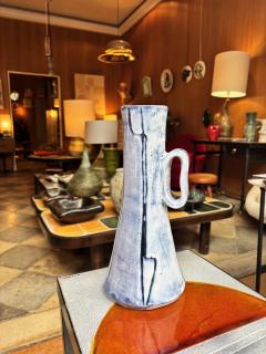 Mado Jolain Ceramic Pitcher by Mado Jolain France 1950s - 4539102