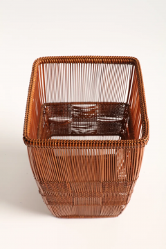 Maeda Chikubosai I Square Flower Basket 1970s - 3710683