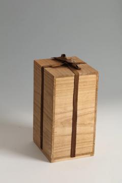 Maeda Chikubosai II Hanging Flower Basket in Aubergine Shape 1960s - 4817390