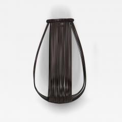 Maeda Chikubosai II Hanging Flower Basket in Aubergine Shape 1960s - 4817470