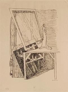 Magic Mirror XIII from Day and Dream by Max Beckmann - 2246493