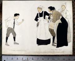 Maginel Wright Enright Barney The Bully Narrative Art by Female Illustrator Golden Age of Illustration - 4116405
