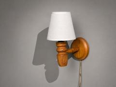 Magnafon Belysning APS Danish Modern Wall Sconce Pine Denmark 1960s - 4719090