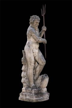 Magnificent Italian Fontaine Sculpture of God Neptune - 1507978