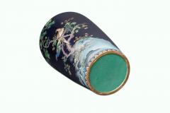 Magnificent Japanese Meiji Cloisonn Enamel Vase with Pheasants Inaba Co  - 4311900