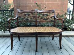 Mahogany Antique Style Bench - 1912782