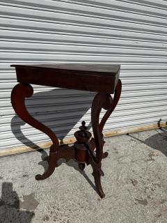 Mahogany Art Nouveau Corner Table - 4398016