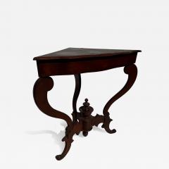 Mahogany Art Nouveau Corner Table - 4401372