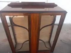 Mahogany Ball and Claw Curio Cabinet - 3927458