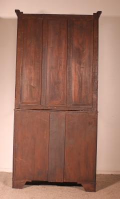 Mahogany Bookcase With Secretary Circa 1820 - 3915454