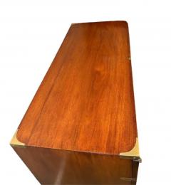 Mahogany Campaign Chest on Chest as a Cabinet - 3799113