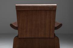 Mahogany Chair Atelier Fran ais 1950s - 1480866