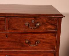 Mahogany Chest Of Drawers From The 18th Century - 3646057