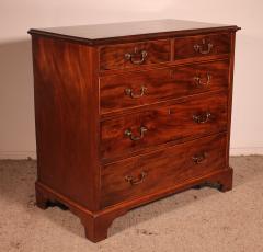 Mahogany Chest Of Drawers From The 18th Century - 3646058