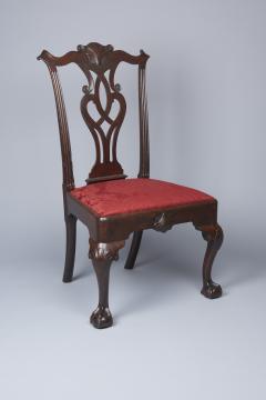 Mahogany Chippendale Carved Side Chair - 1295079