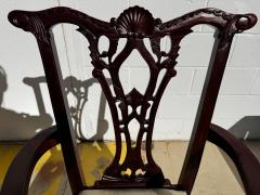 Mahogany Chippendale Style Ball and Claw Armchair - 4474592
