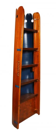 Mahogany Crew Shell Bookshelf - 4140243