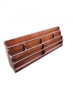 Mahogany Desk Stationary organizer - 4135625