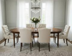 Mahogany Dining Table in Natural Finish - 4472338